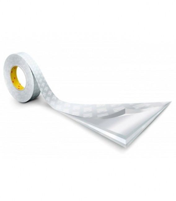 Nastro biadesivo in tessuto 3M™ 9448A, Bianco, 1200 mm x 50 m, 0.15 mm