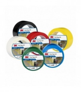 Nastro vinilico 3M  471, Bianco, 25 mm x 33 m, 0.13 mm