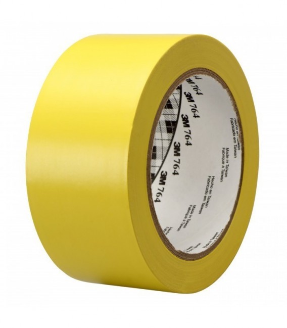Generic Vinyl Tape 3M  764, Yellow, 50 mm x 33 m, 0.13 mm