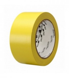 Nastro vinilico per uso generico 3M™ 764, Giallo, 50 mm x 33 m, 0.13 mm