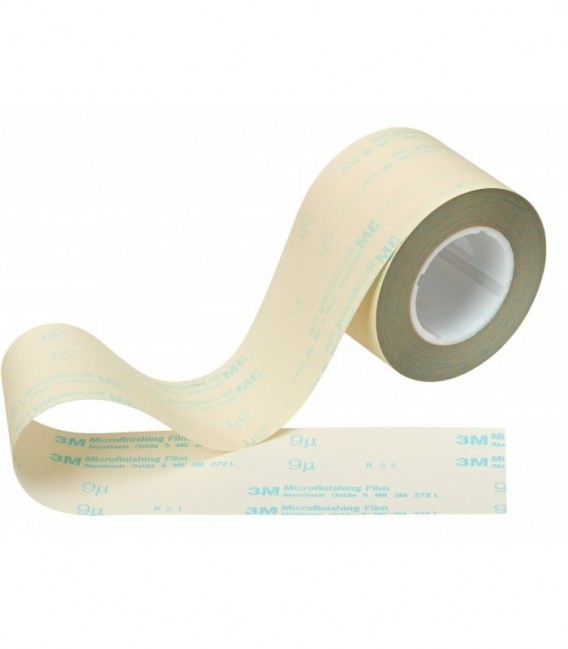 3M  Film roll for microfinish 272L 100mm x 50 mt 30micron