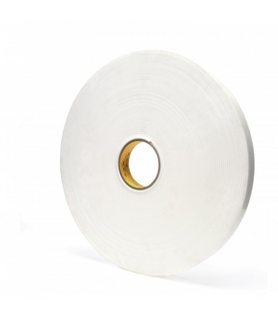 Tape 3M  VHB 4959F, White, 19 mm x 16.5 m, 3.0 mm