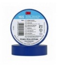 3M  Temflex 165 Vinyl insulating tape, Blue, 15 mm x 10 m