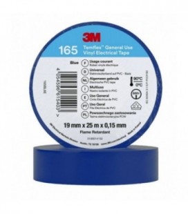 3M™ Temflex™ 165 Nastro isolante in vinile, Blu, 19 mm x 25 m