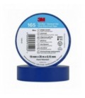 3M  Temflex 165 Vinyl insulating tape, Blue, 19 mm x 25 m