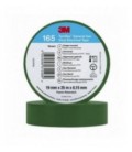 3M™ Temflex™ 165 Nastro isolante in vinile, Verde, 19 mm x 25 m