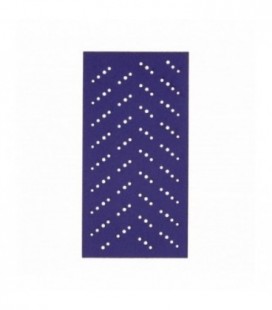 Abrasive sheet 3M  Cubitron II Hookit 737U, 115 mm x 225 mm, multi-strong, 120+, 51400