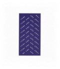 Abrasive sheet 3M  Cubitron II Hookit 737U, 115 mm x 225 mm, multi-strong, 120+, 51400