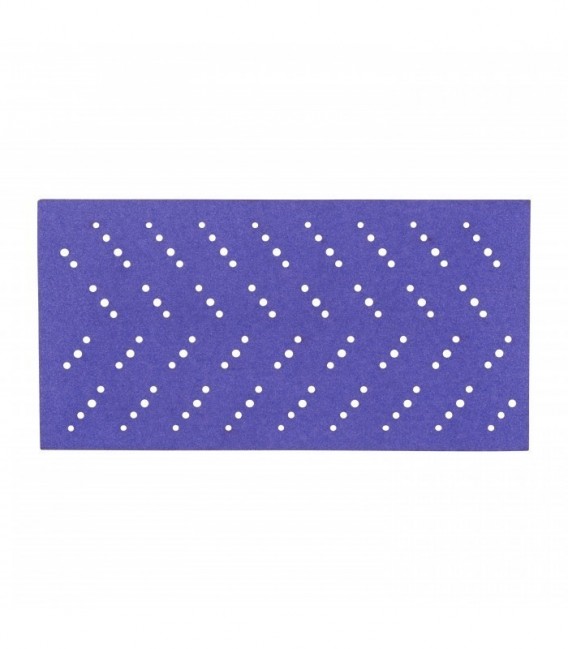Foglio abrasivo 3M  Cubitron  II Hookit  737U, 115 mm x 225 mm, Multiforati, 320+, 51406