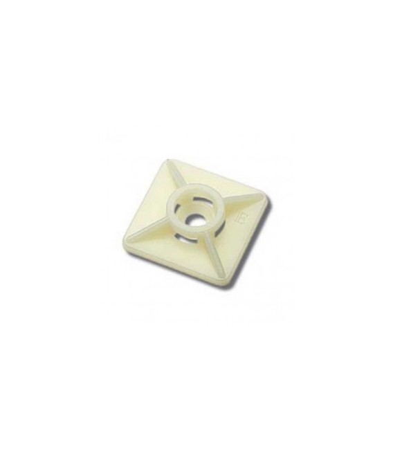 BASETTA CON ADESIVO A BASE DI GOMMA A 2 VIE 27X27MM,ITW ELEMATIC ART.5473