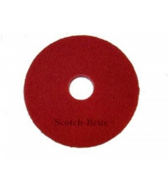 3M  Scotch-Brite Floor disc, Red, 505 mm, 5/Package
