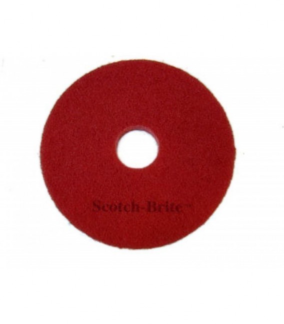 3M  Scotch-Brite Floor disc, Red, 330 mm, 5/Package