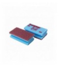 3M™ Scotch-Brite™ Accoppiato Spugna Superfici Delicate 55, Beige/Blu, 70 mm x 133 mm, 10/Confezione
