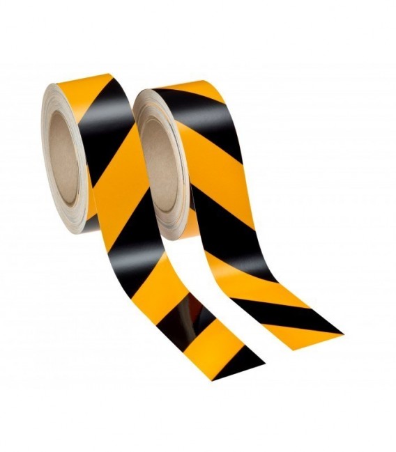 Nastro retroriflettente per veicoli 3M  Vehicle Marking Sheeting 13058, Giallo/Nero
