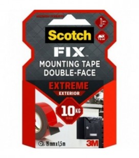 Scotch-Fix Extreme PT1100-1915-P, 19 mm x 1.5 m, 1 roll/pack