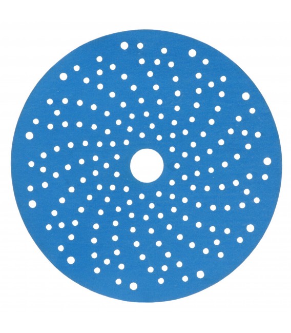 Disco abrasivo 3M  Hookit  325U, Blu, 150 mm, Multiforato, P500, 51382