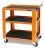 BETA C51-0 PROFESSIONAL TOOL TROLLEY WITH 3 NON-SLIP SHELVES ORANGE