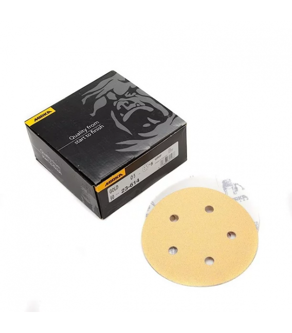 MIRKA DISCHI GOLD Ø 150  MM. 15 FORI