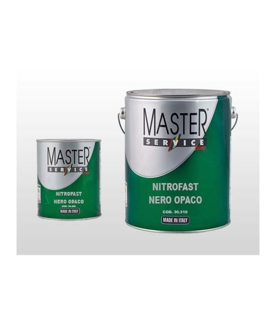 NERO OPACO NITRO  NITROFAST LT.0,75,MASTER SERVICE