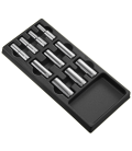 MODULO DI BUSSOLE E ACCESSORI 1/2" METRICI - 10 PEZZI EXPERT E032201