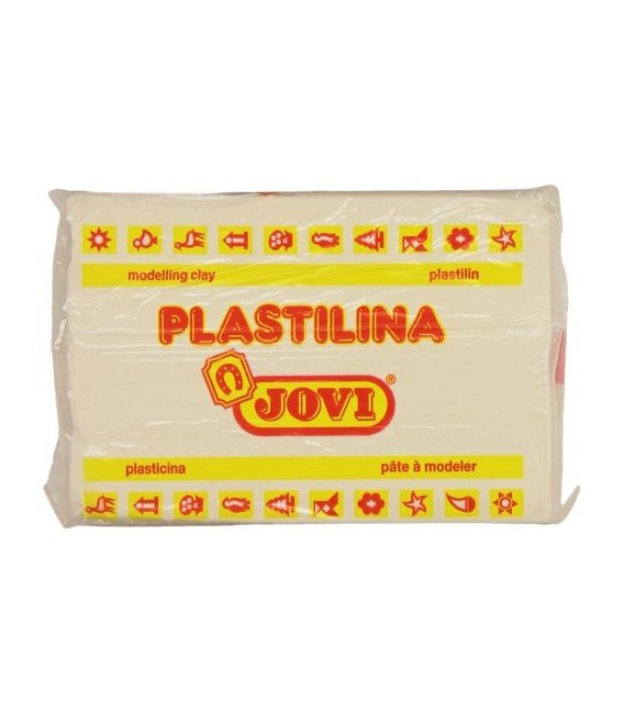 PLASTILINA COLORE BIANCO DA 350GR.  JOVI 72