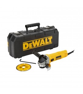 Smerigliatrice angolare 115 mm 900W con disco diamantato e valigetta