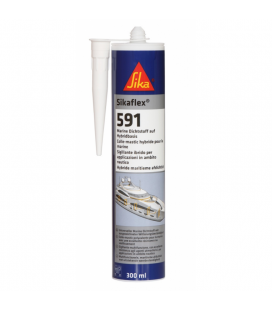 SIKAFLEX 591  SIGILLANTE MULTIUSO BIANCO  IN CARTUCCIA ML.300