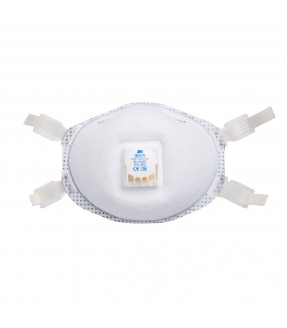 3M  Respiratore per fumi di saldatura, FFP2, con valvola, 9925
