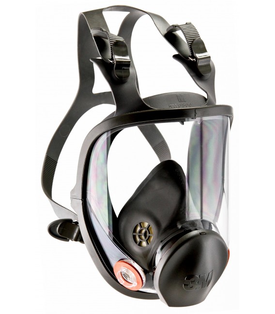 3M  Maschera a pieno facciale riutilizzabile, Medium, 6800