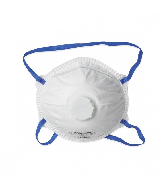 RAYS MASCHERINA FILTRANTE MONOUSO A CONCHIGLIA CON VALVOLA SAVEMASK FFP2