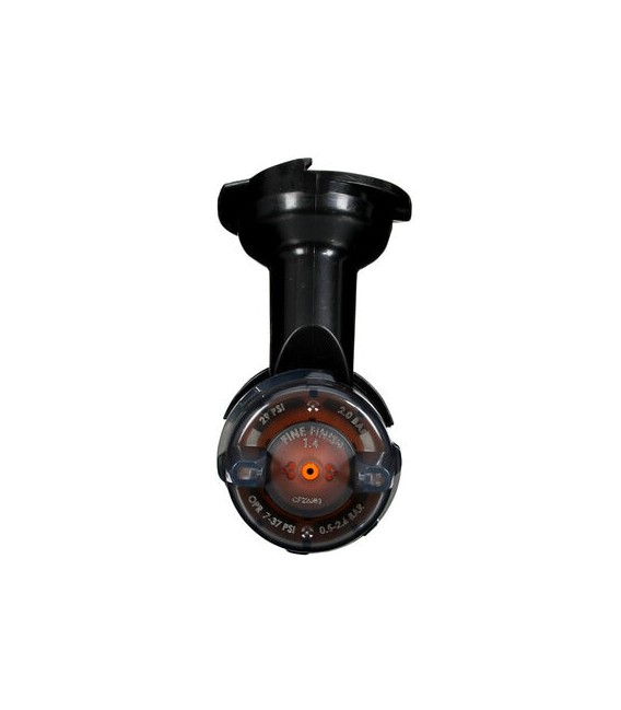 Kit di ricambio di Teste di spruzzatura ad alte prestazioni per utilizzo a gravità 3M  Fine Finish, Arancione, 1.4, 26914