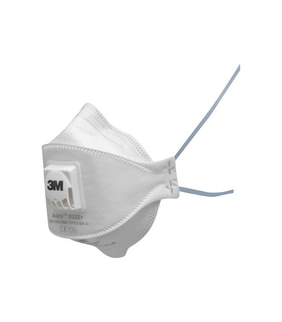 3M  Aura  Respiratore antiparticolato, FFP2, con valvola, 9322+
