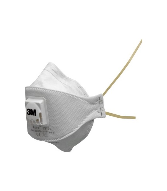 3M  Aura  Respiratore antiparticolato, FFP1, con valvola, 9312+