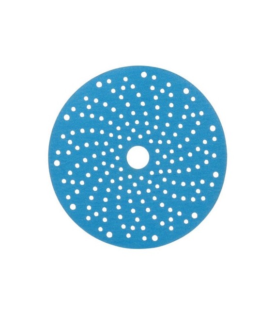 Disco abrasivo 3M  Hookit  325U, Blu, 150 mm, Multiforato, P220, 51376