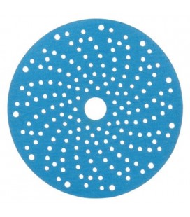 Disco abrasivo 3M  Hookit  325U, Blu, 150 mm, Multiforato, P220, 51376