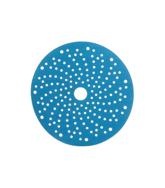 Disco abrasivo 3M  Hookit  325U, Blu, 150 mm, Multiforato, P240, 51377