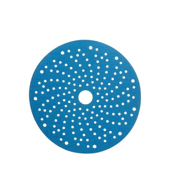 Disco abrasivo 3M  Hookit  325U, Blu, 150 mm, Multiforato, P320, 51379