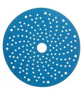 Disco abrasivo 3M  Hookit  325U, Blu, 150 mm, Multiforato, P320, 51379