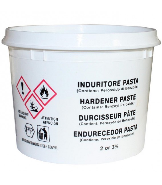 INDURITORE IN PASTA PER PRODOTTI POLIESTERE BIANCO  ,0.500KG.. ICR SPRINT C10