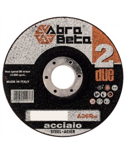 DISCHI DA TAGLIO ,115X1,6 X22,23  A36R ACCIAIO ABRA BETA