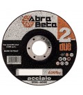 DISCHI DA TAGLIO ,115X1,6 X22,23  A36R ACCIAIO ABRA BETA