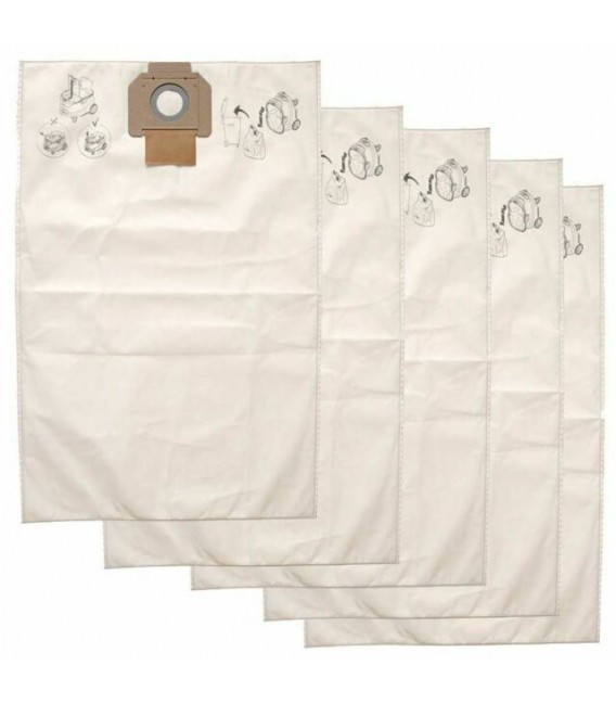 Mirka N°5 Sacchetti di ricambio per Aspiratore 1025 L