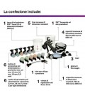 3M  26878 PISTOLA PER VERNICIATURA COMPLETA CON UGELLI E RICAMBI 