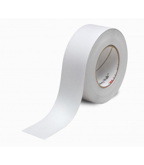 3M™ Safety-Walk™ Nastro Antiscivolo Resilient Fine 280, Bianco, 25 mm x 18.3 m, 4 Rotoli/Confezione