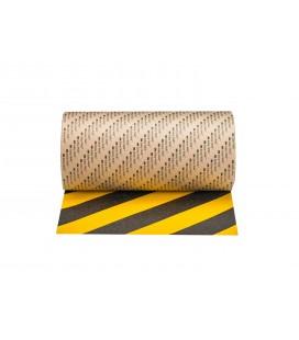 3M™ Safety-Walk™ Nastro Antiscivolo General Purpose 613, Nero/Giallo, 25 mm x 18.3 m, 4 Rotoli/Confezione