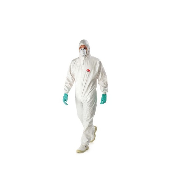 TUTA PROTETTIVA MONOUSO LIFEGUARD PLUS  CON CAPPUCCIO RAYS 63 gr./m2  101401 TLA