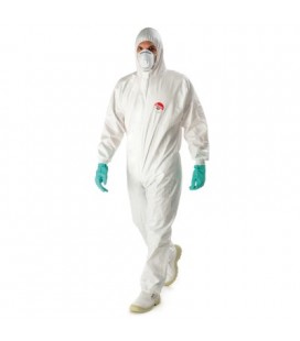 TUTA PROTETTIVA MONOUSO LIFEGUARD PLUS  CON CAPPUCCIO RAYS 63 gr./m2  101401 TLA