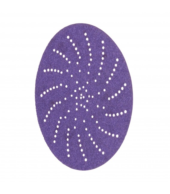 Disco abrasivo 3M™ Cubitron™ II Hookit™ 737U, 125 mm, multiforato, 80+, 31366