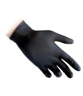GUANTI IN NITRILE NERI SENZA POLVERE REFLEXX 78 GR.40