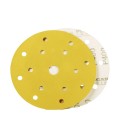Disco velcro linea Flex LB 15 fori linea brown 152mm grana 320    flex car